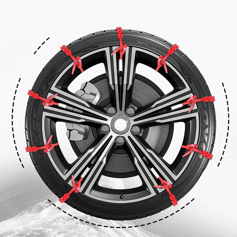 10db Csúszásgátló hóláncok motorkerékpárokhoz kerékpárokhoz téli gumi kerekekhez csúszásmentes kábelkötegelők motorkerékpár vészhelyzeti gumiabroncs lánc szerszám