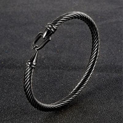 Zalman U csatos kábelhuzal karkötők női szerelmes lánc karkötők rozsdamentes acél ékszerek nagykereskedelmi ajándék új 2023