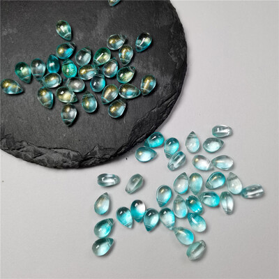 30db 6x9MM színes vízcsepp alakú kristálygyöngyök cseh üveg laza gyöngyök barkácsoláshoz ékszerkészítéshez kézműves kiegészítők
