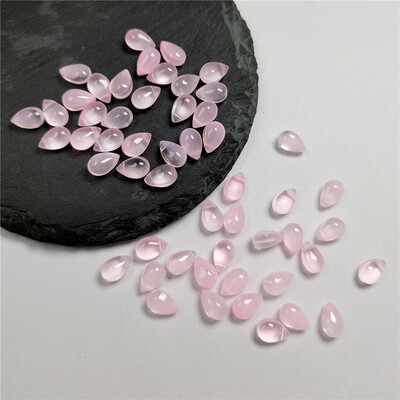 30db 6x9MM színes vízcsepp alakú kristálygyöngyök cseh üveg laza gyöngyök barkácsoláshoz ékszerkészítéshez kézműves kiegészítők