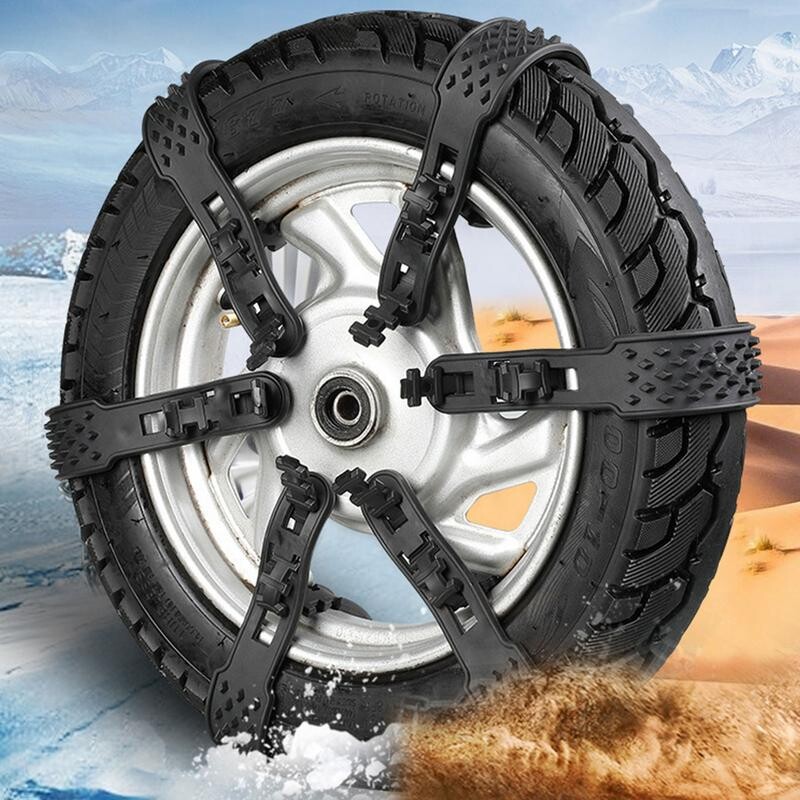 Zimski lanci za kotače automobila Univerzalni lanci za snijeg za automobile Off Road Šiljci za automobilske gume Gume protiv proklizavanja za vožnju Sigurnosni lanci