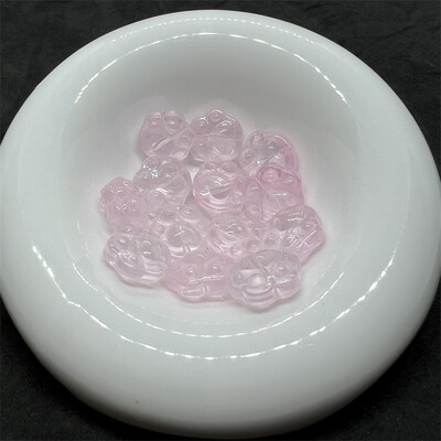 10db Új divatos üveggyöngyök varázslatos macskakarmok formájú üveggyöngyök panden női ékszer dekoráció készítés barkács kiegészítők számára