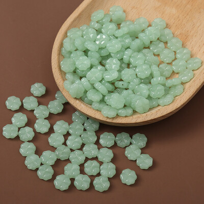 20 buc/lot 10 mm mărgele distanțare de flori de cristal ceh în lampă de trifoi margele libere pentru bricolaj, colier, bijuterii, accesorii de furnizare