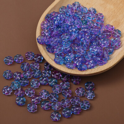 20 buc/lot 10 mm mărgele distanțare de flori de cristal ceh în lampă de trifoi margele libere pentru bricolaj, colier, bijuterii, accesorii de furnizare