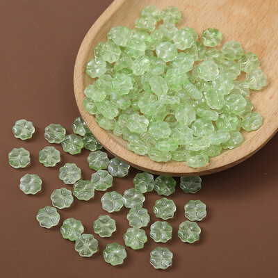 20 buc/lot 10 mm mărgele distanțare de flori de cristal ceh în lampă de trifoi margele libere pentru bricolaj, colier, bijuterii, accesorii de furnizare