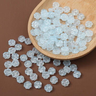 20 buc/lot 10 mm mărgele distanțare de flori de cristal ceh în lampă de trifoi margele libere pentru bricolaj, colier, bijuterii, accesorii de furnizare