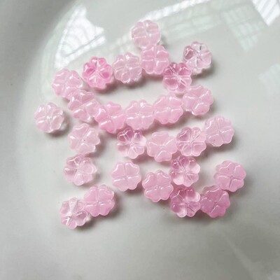 20 buc/lot 10 mm mărgele distanțare de flori de cristal ceh în lampă de trifoi margele libere pentru bricolaj, colier, bijuterii, accesorii de furnizare