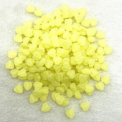 100 bucăți 8 mm transparente AB Charms în formă de inimă margele acrilice margele distanțare libere pentru realizarea de bijuterii brățară manuală