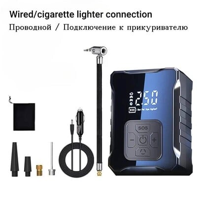 150PSI 12V kuglice za gume za automobile i čamce, bežični AUTO kompresor za zrak, električna pumpa za napuhavanje guma za motocikl, bicikl, čamac