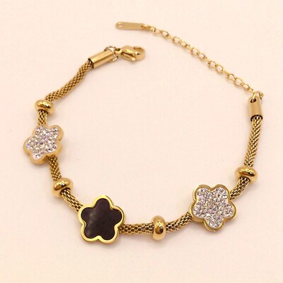 New Fashion titán acél Pentagram karkötő, női személyre szabott egyszerű rozsdamentes acél karkötő