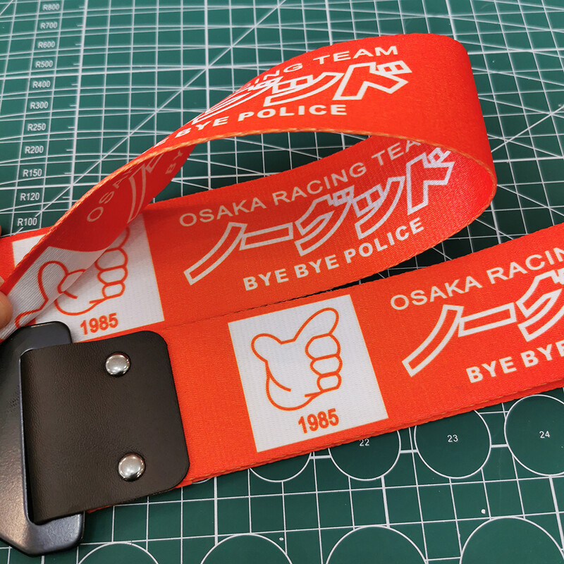 NAUJAS JDM Culture Car Color pakabukas vilkimo diržas diržas vilkimo virvė juosta Auto priedai Priekabos lynai Buferis vilkimo diržas NOS HKS