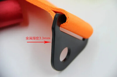 Cureaua universală de remorcare din nailon de înaltă rezistență Frânghii universale de remorcare pentru curse de mașini Frânghii pentru remorcă auto Bara de protecție Cureaua de remorcare