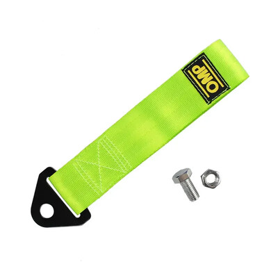 Cureaua universală de remorcare din nailon de înaltă rezistență Frânghii universale de remorcare pentru curse de mașini Frânghii pentru remorcă auto Bara de protecție Cureaua de remorcare