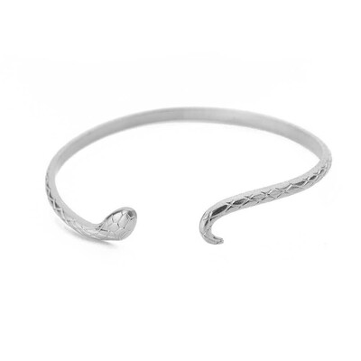 Náramok s hadom pre ženy, otváranie z nehrdzavejúcej ocele, pozlátený otvárací náramok s motívom zvierat, estetické šperky, ženské pulseras mujer