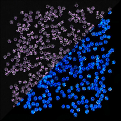 2 3 4 мм стъклени светещи мъниста, светещи през нощта Мъниста със семена Кръгли дистанционни мъниста за Направи си сам ръчно изработени аксесоари за изработка на бижута