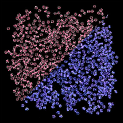 2 3 4 мм стъклени светещи мъниста, светещи през нощта Мъниста със семена Кръгли дистанционни мъниста за Направи си сам ръчно изработени аксесоари за изработка на бижута