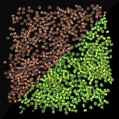 2 3 4 мм стъклени светещи мъниста, светещи през нощта Мъниста със семена Кръгли дистанционни мъниста за Направи си сам ръчно изработени аксесоари за изработка на бижута