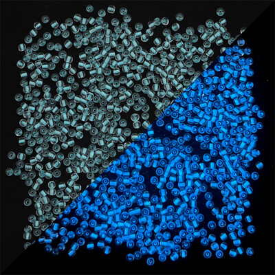 2 3 4 мм стъклени светещи мъниста, светещи през нощта Мъниста със семена Кръгли дистанционни мъниста за Направи си сам ръчно изработени аксесоари за изработка на бижута