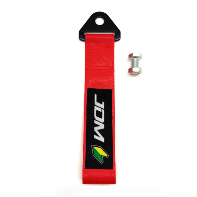 JDM serijos nailono vilkimo diržo diržas automobilių lenktynių modifikacijos ornamentas vilkimo lynai juostelė auto priekabos lynai buferio vilkimo diržo pakabukas