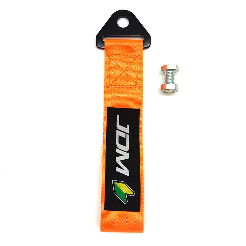 JDM serijos nailono vilkimo diržo diržas automobilių lenktynių modifikacijos ornamentas vilkimo lynai juostelė auto priekabos lynai buferio vilkimo diržo pakabukas