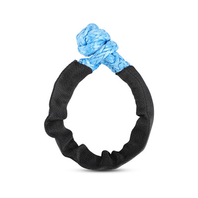 Universal Soft Shackle Synthetic Rope Heavy Duty 41000lb Offroad 4X4 Tow Shackle Strap με προστατευτικό μανίκι για Jeep Truck SUV