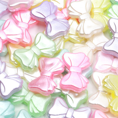 50 vnt Spalvingi Blizgantys Peteliškės Karoliukai Peteliškės tarpiklis Akrilo karoliukai papuošalams Gaminti pasidaryk pats Apyrankės Kaklo papuošalas Auskarai Rankdarbiai