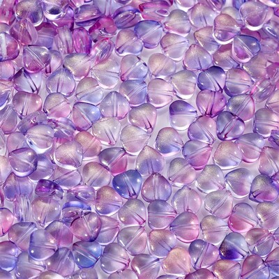 20/50 kom šarene zvjezdane perle u obliku srca staklene labave razmaknice za DIY naušnice ogrlice izrada nakita dodaci za ukosnice