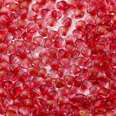 20/50 kom šarene zvjezdane perle u obliku srca staklene labave razmaknice za DIY naušnice ogrlice izrada nakita dodaci za ukosnice