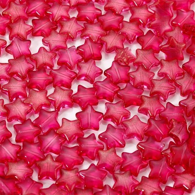 20/50 kom šarene zvjezdane perle u obliku srca staklene labave razmaknice za DIY naušnice ogrlice izrada nakita dodaci za ukosnice