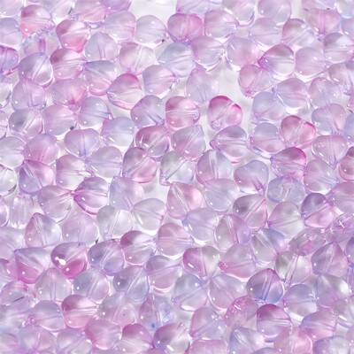 20/50 kom šarene zvjezdane perle u obliku srca staklene labave razmaknice za DIY naušnice ogrlice izrada nakita dodaci za ukosnice