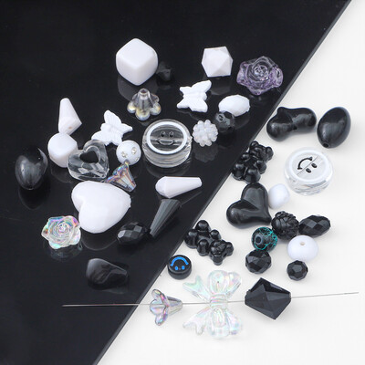 Για παιδιά DIY Mixing Vintage Baroque Ακρυλικές Χάντρες Στυλ Άνοιξη Χρώμα Χειροποίητο βραχιόλι κοσμήματα κατασκευής αξεσουάρ