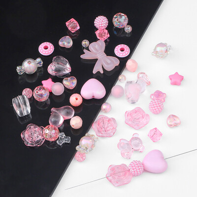 Για παιδιά DIY Mixing Vintage Baroque Ακρυλικές Χάντρες Στυλ Άνοιξη Χρώμα Χειροποίητο βραχιόλι κοσμήματα κατασκευής αξεσουάρ