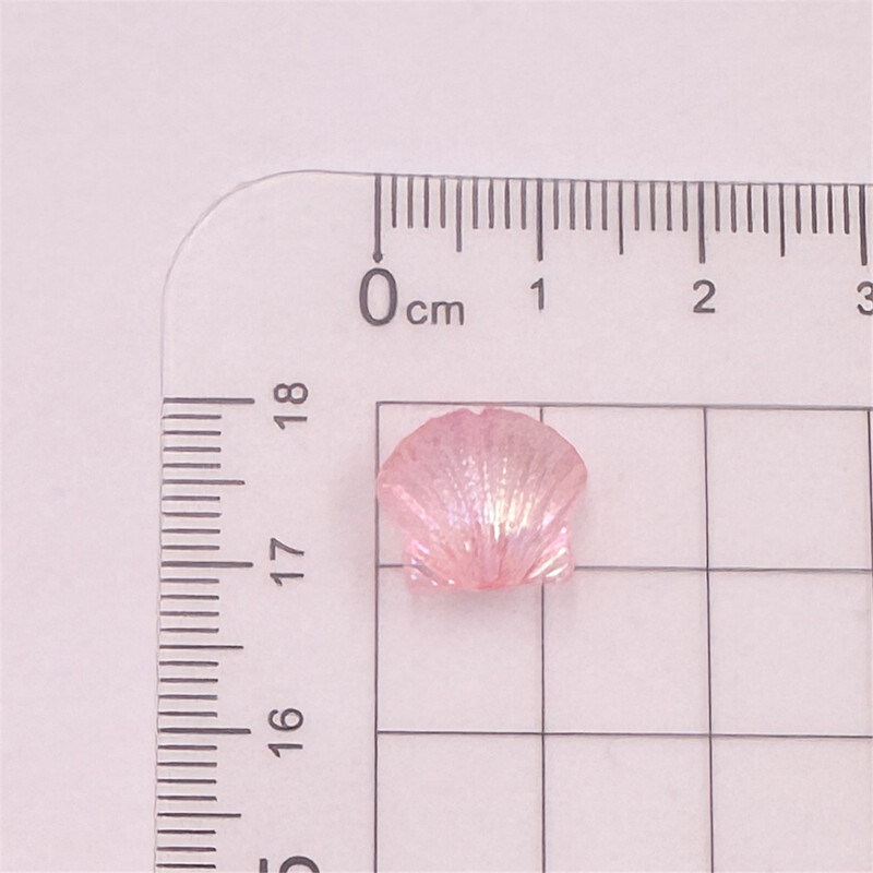 20db Ocean Style Shell akril AB színes gyöngyök laza medál ékszer barkács nyaklánc kézzel készített kiegészítők