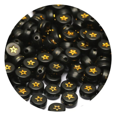 100/200/300/500 vnt. Zodiako žvaigždyno ženklo karoliukų žavesiai tarpiklis laisvi karoliukai papuošalams gaminti „pasidaryk pats“ apyrankių karolių priedai