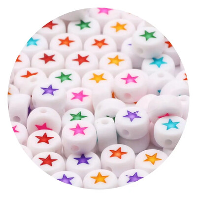 100/200/300/500 vnt. Zodiako žvaigždyno ženklo karoliukų žavesiai tarpiklis laisvi karoliukai papuošalams gaminti „pasidaryk pats“ apyrankių karolių priedai