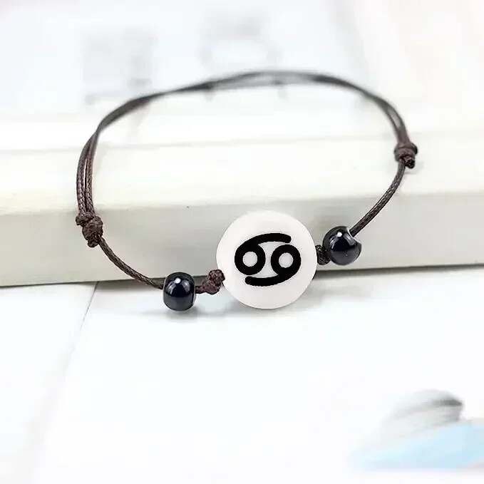 100/200/300/500 vnt. Zodiako žvaigždyno ženklo karoliukų žavesiai tarpiklis laisvi karoliukai papuošalams gaminti „pasidaryk pats“ apyrankių karolių priedai