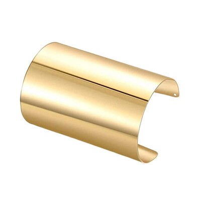 Arany/ezüst nyitott karkötő karkötő ékszer geometria állítható mandzsetta karkötő fényes felületű fém karkötő női