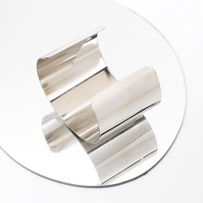 Arany/ezüst nyitott karkötő karkötő ékszer geometria állítható mandzsetta karkötő fényes felületű fém karkötő női