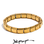 Yhpup 316 rozsdamentes acél négyzet alakú fém elasztikus karkötő karkötő 2023 divatos Statement textúra vízálló csukló ékszer gála ajándék