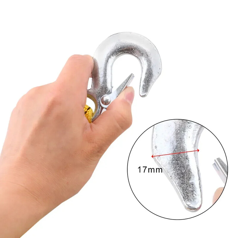 3M 3Tons automatinio vilkimo lyno transporto priemonės avarinio vilkimo diržas nailono lydinio plieno kablio priedai, skirti priekabai visureigiams 4x4 motociklams