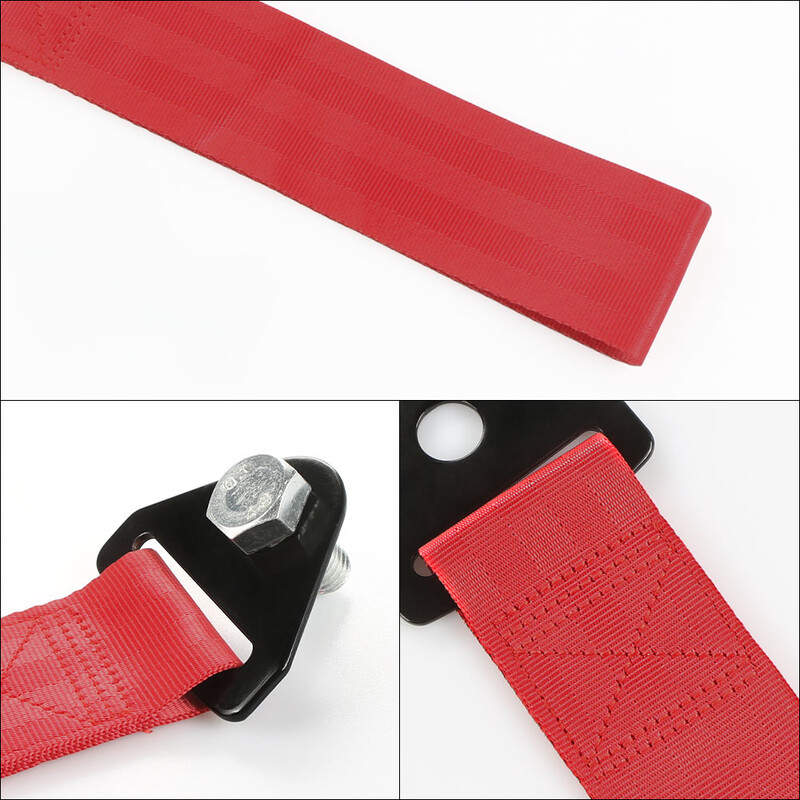 Curea de remorcare din nailon Corzi universale pentru remorcă pentru bara de protecție Curea de remorcare Accesorii auto pentru Audi Alfa Romeo Giulietta 159 Giulia BMW
