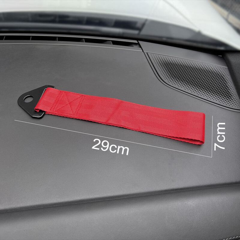 Curea de remorcare din nailon Corzi universale pentru remorcă pentru bara de protecție Curea de remorcare Accesorii auto pentru Audi Alfa Romeo Giulietta 159 Giulia BMW