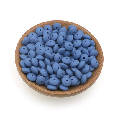 20 buc/lot 12mm margele de silicon de linte margele de distanțare libere de calitate alimentară DIY suzetă colier cu lanț de mărgele din silicon de abac