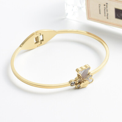 Brățară Ursă Simplă Pentru Femei Brățări din oțel inoxidabil 2023 Accesoriu Bijuterii Moda