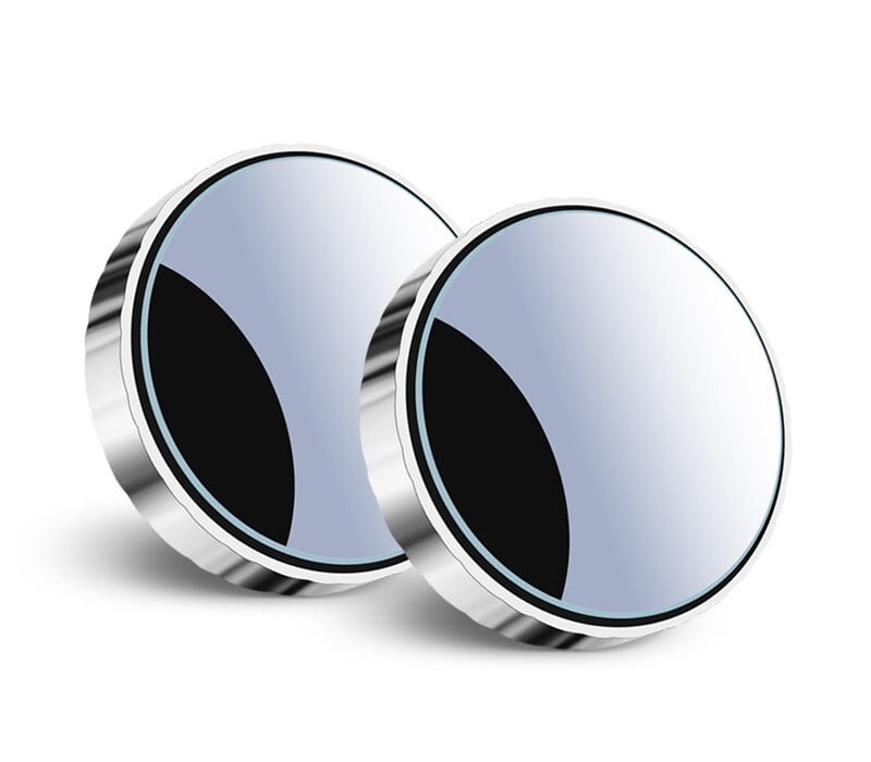 Oglindă retrovizoare mașină rotativă infinită oglindă rotundă mică Oglindă auxiliară pentru unghi orb pentru mașină Geam de vizualizare cu ventuză de 360 de grade