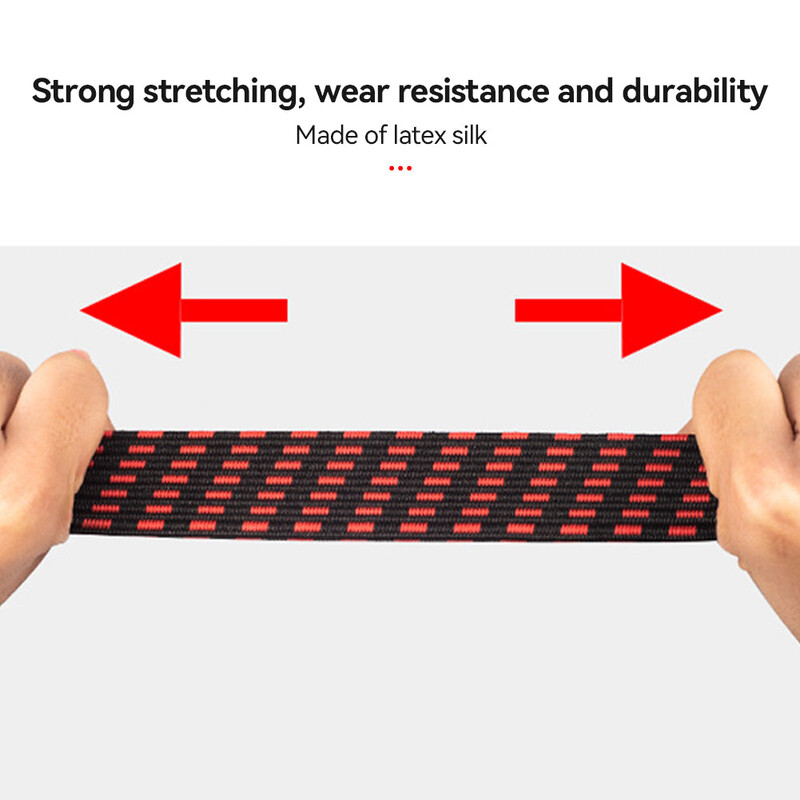 Snururi elastice elastice cu cârlig Curea elastică pentru bagaje rezistentă anti-alunecare Coarda elastică plată pentru motociclete în mișcare