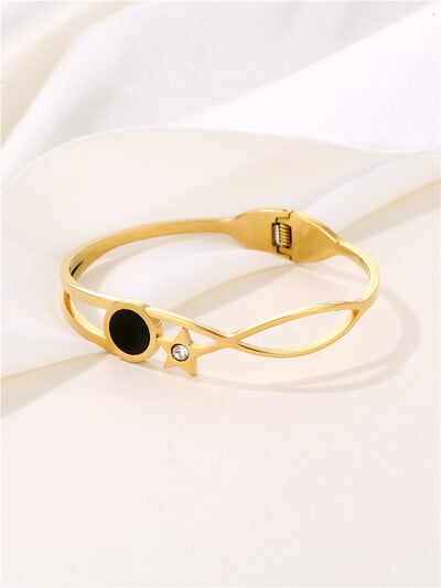 Mandzsetta karkötő női rozsdamentes acél ékszer kiegészítők divat pillangó karkötő készlet