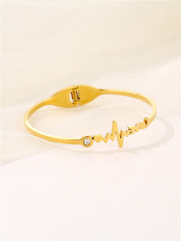 Mandzsetta karkötő női rozsdamentes acél ékszer kiegészítők divat pillangó karkötő készlet