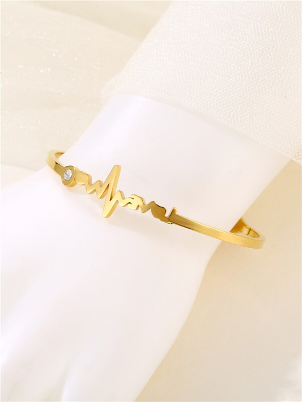 Mandzsetta karkötő női rozsdamentes acél ékszer kiegészítők divat pillangó karkötő készlet