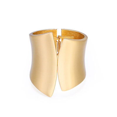 KMVEXO Fashion Punk Hiphop Wide Asymmetric Bangles Гривна за жени Изящ Алуминиева сплав Бижута Femme Аксесоари Manchette